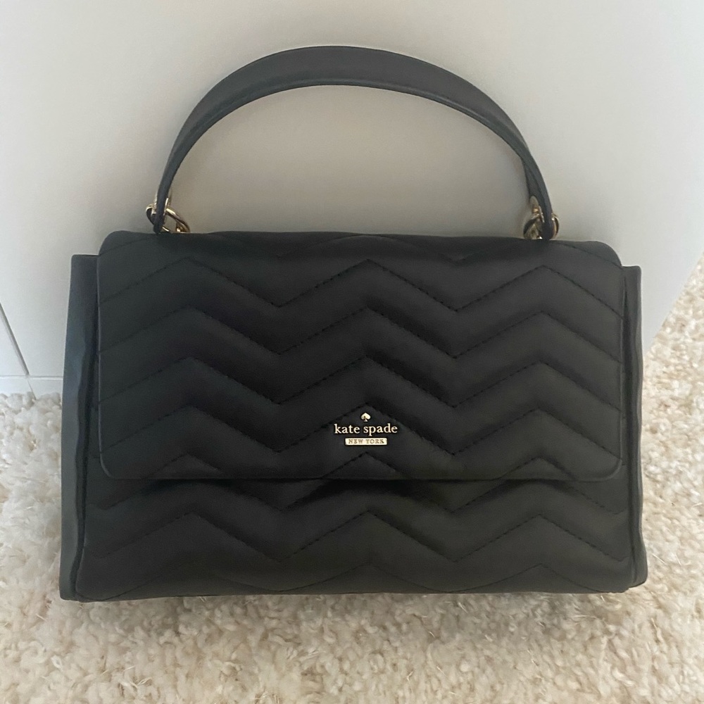 🎀 Kate Spade ♠️ Reese Park Ivory Satchel - Picture 4 of 10